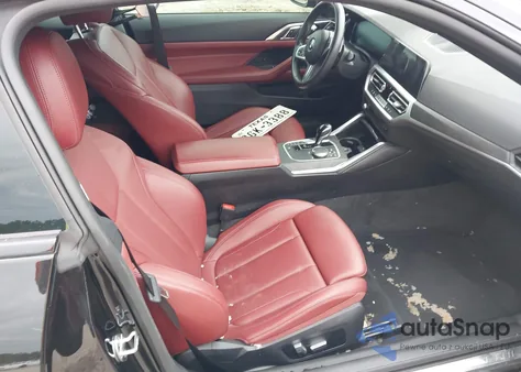 2022 BMW 430I z USA, uszkodzony, nr VIN WBA53AP02NCJ02671